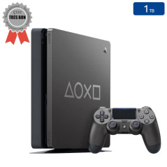 Playstation 4 SLIM Days of Play Gris 1 To + 1 Manette (Bon État)