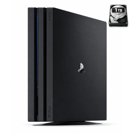 PS4 Pro 1 TB Black without controller Refurbished
