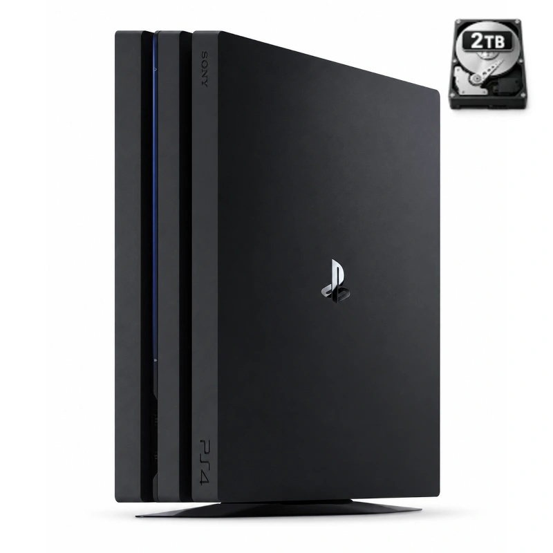 PlayStation 4 Pro Nera 2 TB senza controller (Ricondizionata)