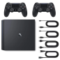 PlayStation 4 Pro Nera 2 TB + 2 controller (Ricondizionata)