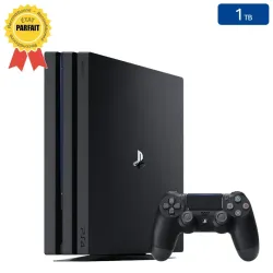 Playstation 4 PRO Noire 1 To + 1 Manette (Parfait État)