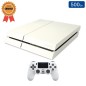 Playstation 4 Wit 500 GB + 1 Controller + GTA V (Gereviseerd: Goede Staat)
