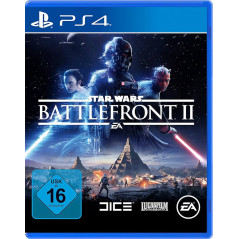 PS4 SLIM Noire 1 To + 1 Manette + Star Wars Battlefront II (Reconditionnée : État Correct)