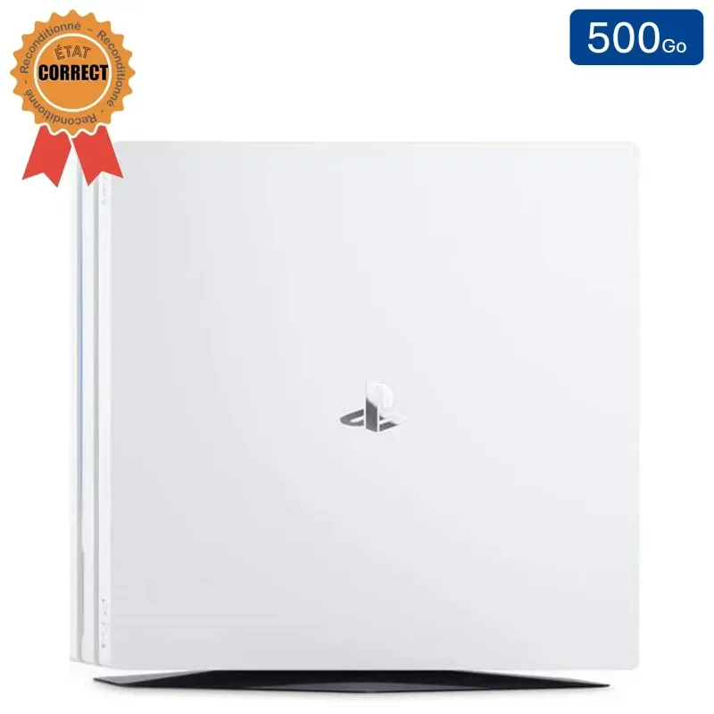 Playstation 4 PRO Wit 500 GB zonder controller (Gereviseerd: Goede staat)