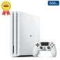 Playstation 4 PRO Blanche 500 Go + 1 Manette (Reconditionnée : Parfait État)