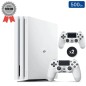 Playstation 4 PRO Bianca 500 GB + 2 Controller (Ricondizionata: Ottime Condizioni)
