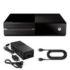 Xbox One Black 1 TB without controller (Refurbished)