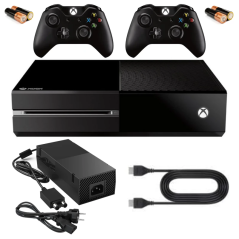 Xbox One Nera 1 TB + 2 controller (Ricondizionata)