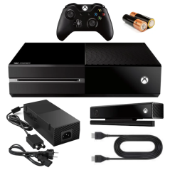 Xbox One Nera 1 TB + Kinect + 1 controller (Ricondizionata)