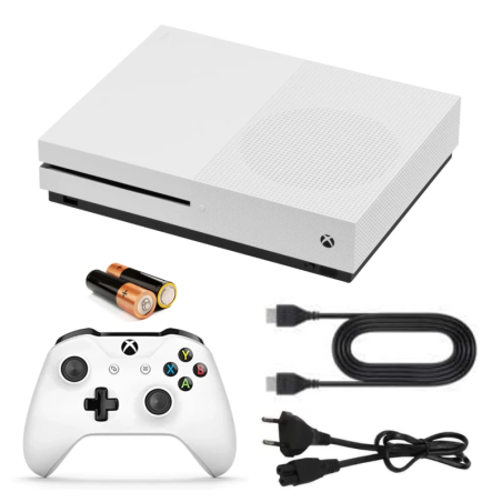 Xbox One S Weiß 1 TB + 1 Controller (Generalüberholt)