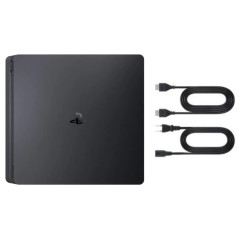 Playstation 4 SLIM Zwart 500 GB zonder controller (Gereviseerd: Goede staat)