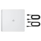 Playstation 4 SLIM Blanche 500 Go sans Manette (Reconditionnée : État Correct)