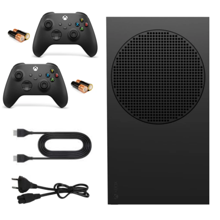 Xbox Series S Nera 1 TB + 2 controller (Ricondizionata)