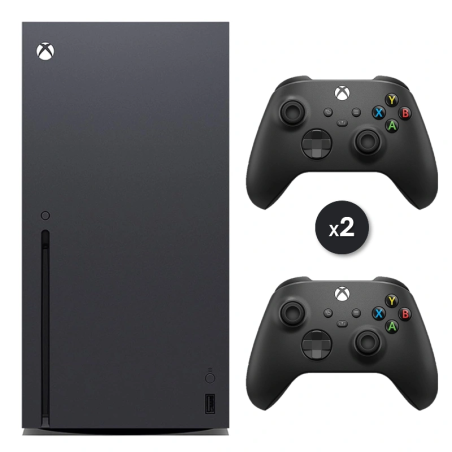 Xbox Series X 1 TB Nera 2 controller Ricondizionata
