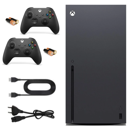 Xbox Series X Nera 1 TB + 2 controller (Ricondizionata)