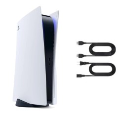 Playstation 5 Blanche 825 Go sans Manette (Reconditionnée : Très Bon État)