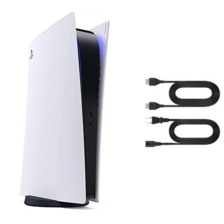 Playstation 5 Digital Edition White 825GB without Controller (Refurbished: Very Good Condition)