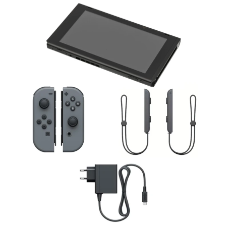 Nintendo Switch + Joy-Con Gris sin base TV (Reacondicionada)