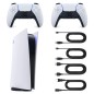 Playstation 5 Édition Numérique Blanche 825 Go + 2 Manettes (Reconditionnée : État Correct)
