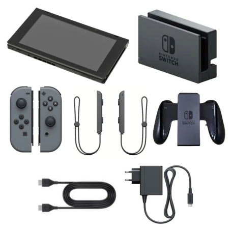 Nintendo Switch + Joy-Con Cinzenta com base TV (Recondicionada)