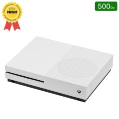 Xbox One S Blanche 500 Go Sans Manette (Reconditionnée : Parfait État)