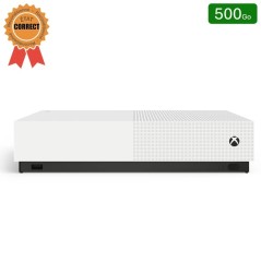 Xbox One S All Digital Blanche 500 Go Sans Manette (Reconditionnée : État Correct)
