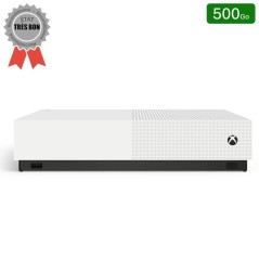 Xbox One S All Digital Blanche 500 Go Sans Manette (Reconditionnée : Très Bon État)