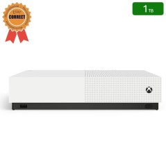 Xbox One S All Digital Blanche 1 To Sans Manette (Reconditionnée : État Correct)