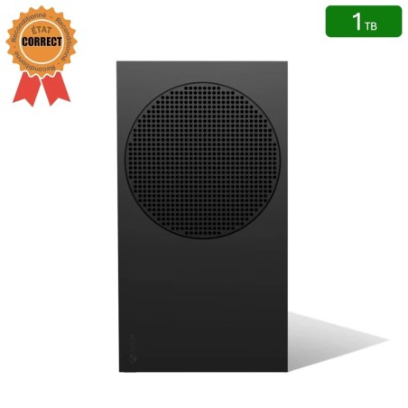 Xbox Series S Carbon 1 To + 1 Manette (Reconditionnée : État Correct)