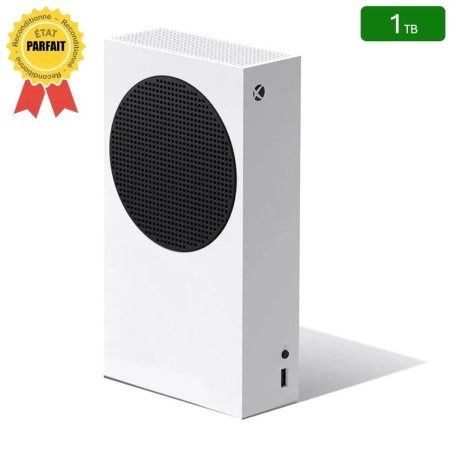Xbox Series S Blanche 500 Go + 1 Manette (Reconditionnée : Parfait État)