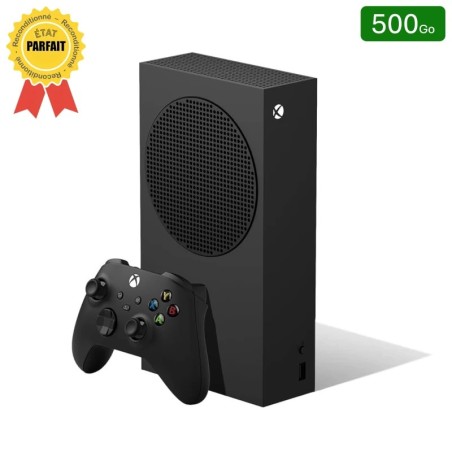 Xbox Series S Carbon 1 To + 1 Manette (Reconditionnée : Parfait État)
