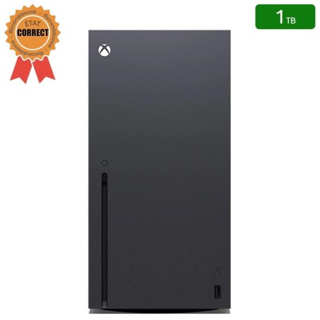 Xbox Series X 1 To Sans Manette (Reconditionnée : État Correct)
