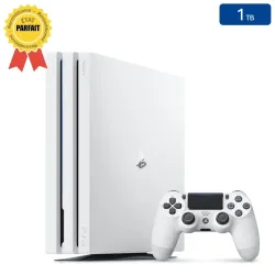 Playstation 4 PRO Blanche 1 To + 1 Manette (Parfait État)