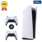 Playstation 5 Digital Edition White 825 GB + 2 Controllers (Refurbished: Perfect Condition)