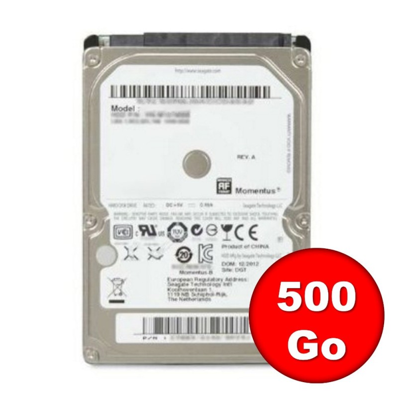 Disque Dur Interne HDD 2,5" 500Go