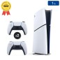 Playstation 5 SLIM Digital Edition White 1TB + 2 Controllers (Refurbished: Perfect Condition)