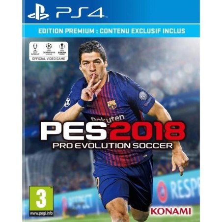 Pro Evolution Soccer 2018 (Jeux PS4)