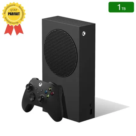 Xbox Series S Carbon 1 To + 1 Manette (Reconditionnée : Parfait État)