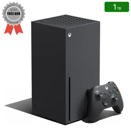 Xbox Series X 1 To + 1 Manette (Reconditionnée : Très Bon État)