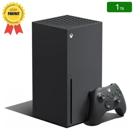 Xbox Series X 1 To + 1 Manette (Reconditionnée : Parfait État)
