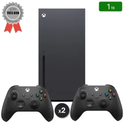 Xbox Series X 1 To + 2 Manettes (Reconditionnée : Très Bon État)