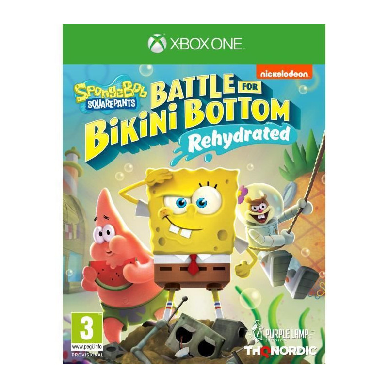 Bob l'Eponge : Bataille pour Bikini Bottom : Réhydraté Bob l'Eponge : Bataille pour Bikini Bottom : Réhydraté
