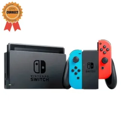Nintendo Switch + Joy-Con Néon (Reconditionnée : État Correct)