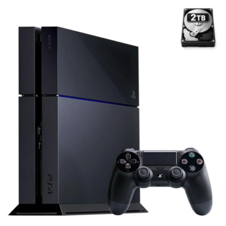 PS4 FAT 2 TB Nera 1 controller Ricondizionata