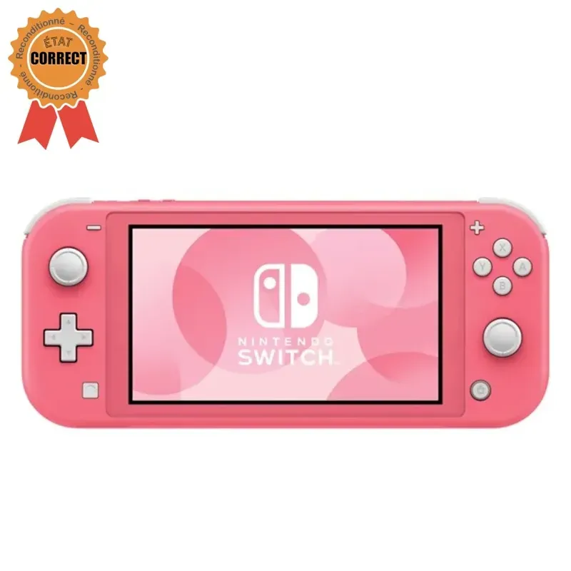 Nintendo Switch LITE Coral (Refurbished: Fair Condition)