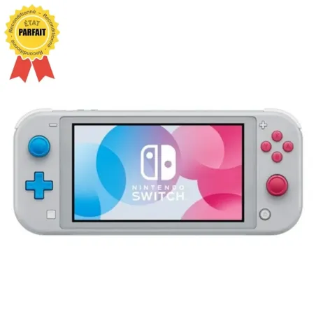 Nintendo Switch LITE Édition Zacian & Zamazenta (Reconditionnée : Parfait État)
