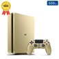 Playstation 4 SLIM Gold 500 Go + 1 Manette (Reconditionnée : Parfait État)
