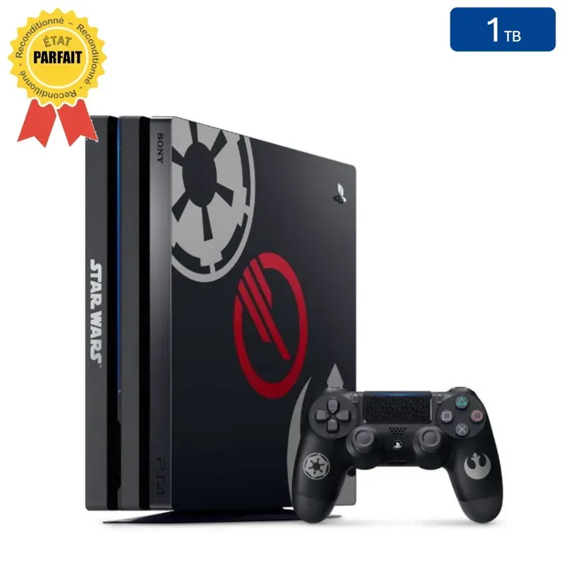 Playstation 4 PRO (BattleFront 2 Edition) 1 TB + 1 Controller (Ricondizionata: Condizioni Perfette)