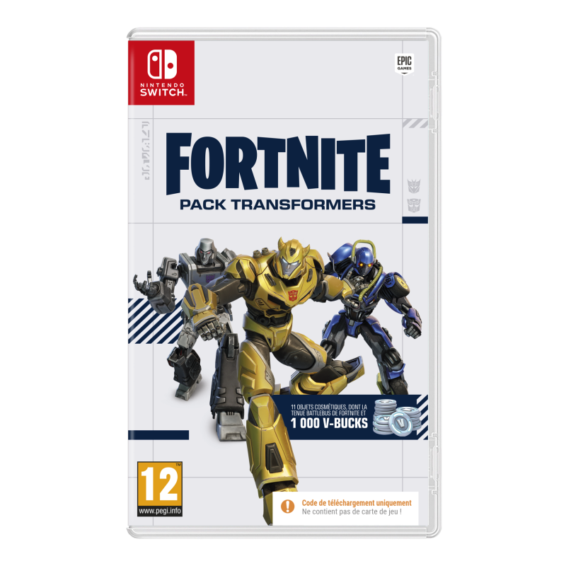 Fortnite Pack Transformers (code In A Box) Fortnite Pack Transformers (code In A Box)