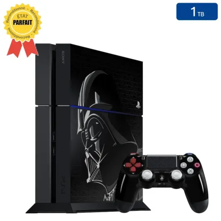 Playstation 4 (Édition StarWars Battlefront) 1 To + 1 Manette (Reconditionnée : Parfait État)